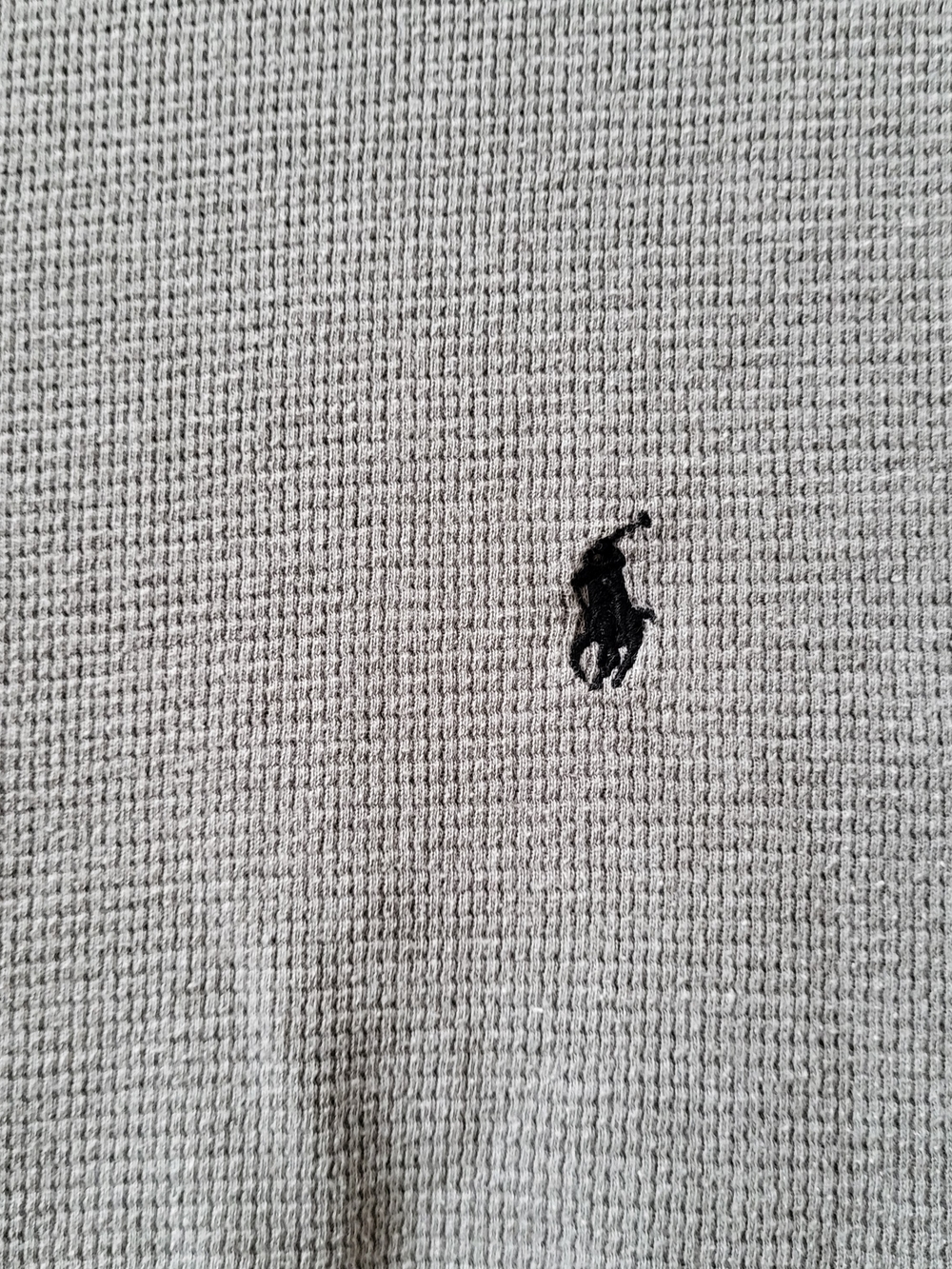 Polo by Ralph Lauren Men’s Long-Sleeve Crew Thermal Gray size M - Picture 2 of 9